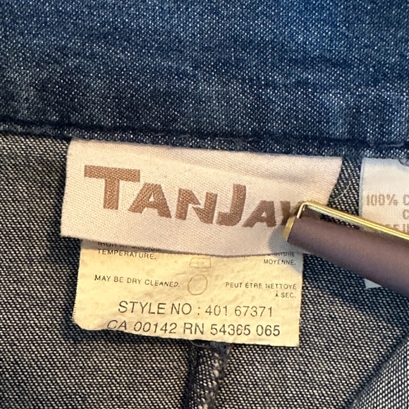 Vintage TanJay denim skirt - Picture 5 of 7